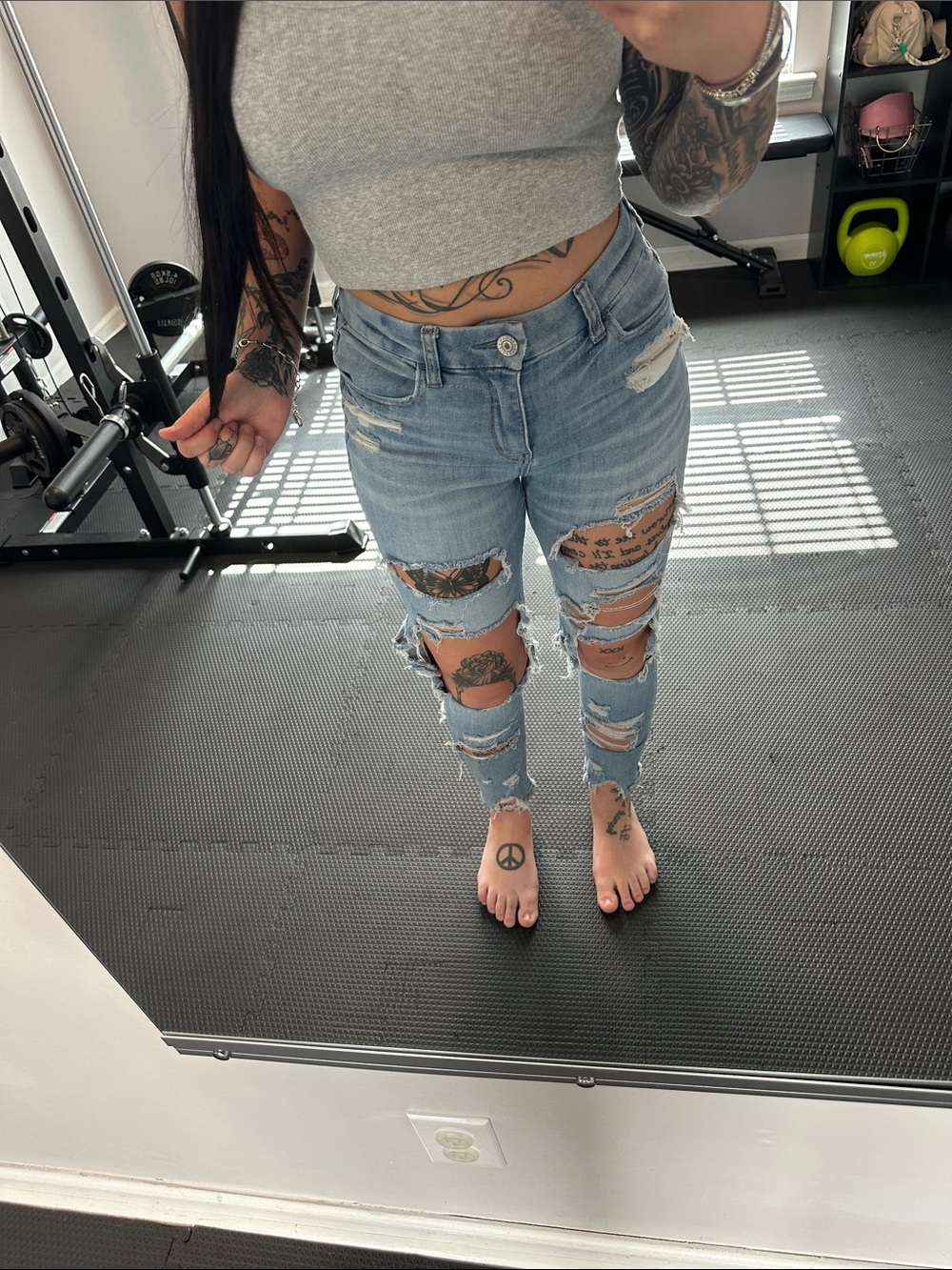 American Eagle Distressed Jeans